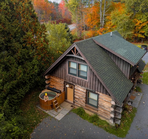 The Log Cabin near Whiteface, Hot Tub & Sauna