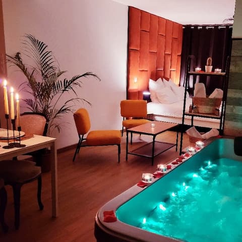 Cosy Corner – Spa apartment with private hot tub