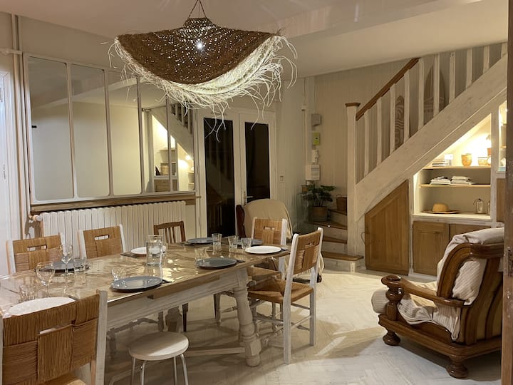 Maison Bord De Mer En Famille Ou Entre Amis Nature - Fort-Mahon-Plage