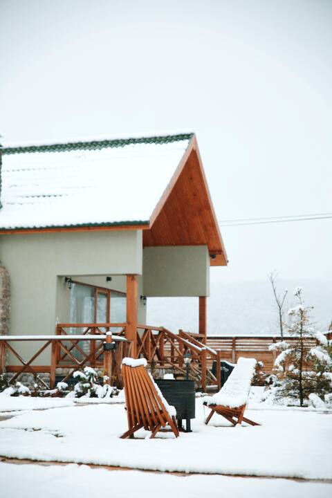 Cozy homes with a garden and a fireplace #Big Bear