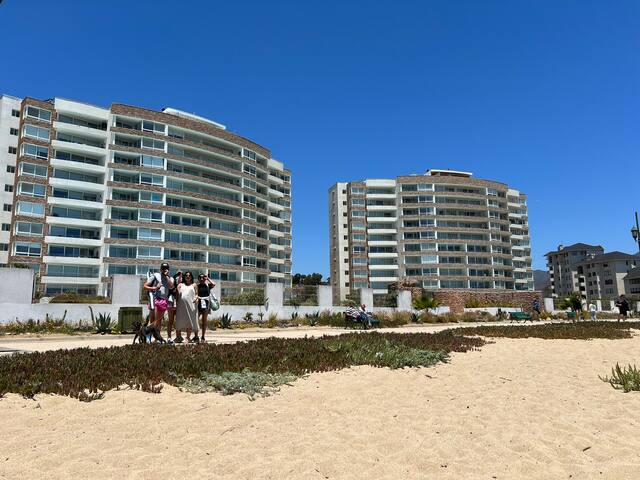 Renovated apartment Papudo on the front lines