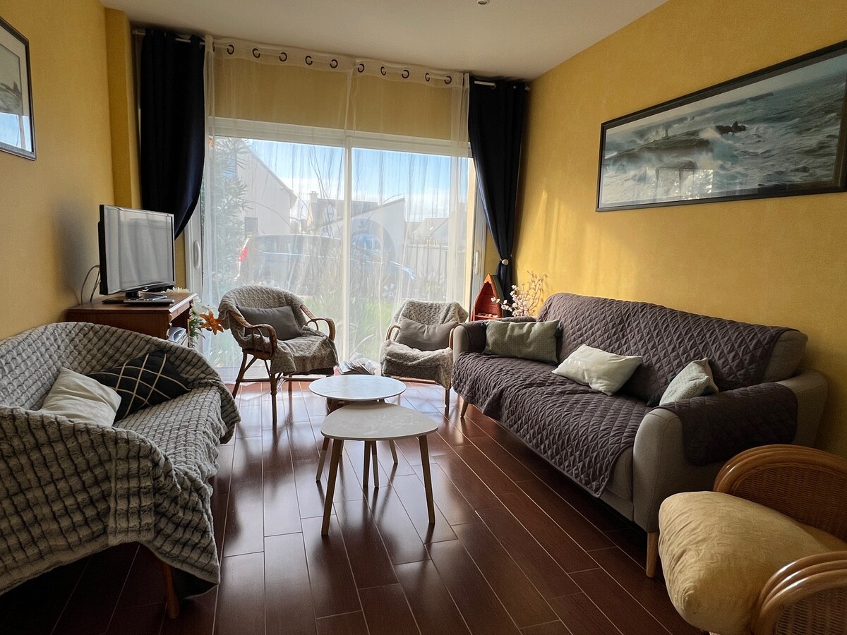 Popular Airbnb listing: 300 m from the beaches in a quiet cul-de-sac, relaxing in Sarzeau