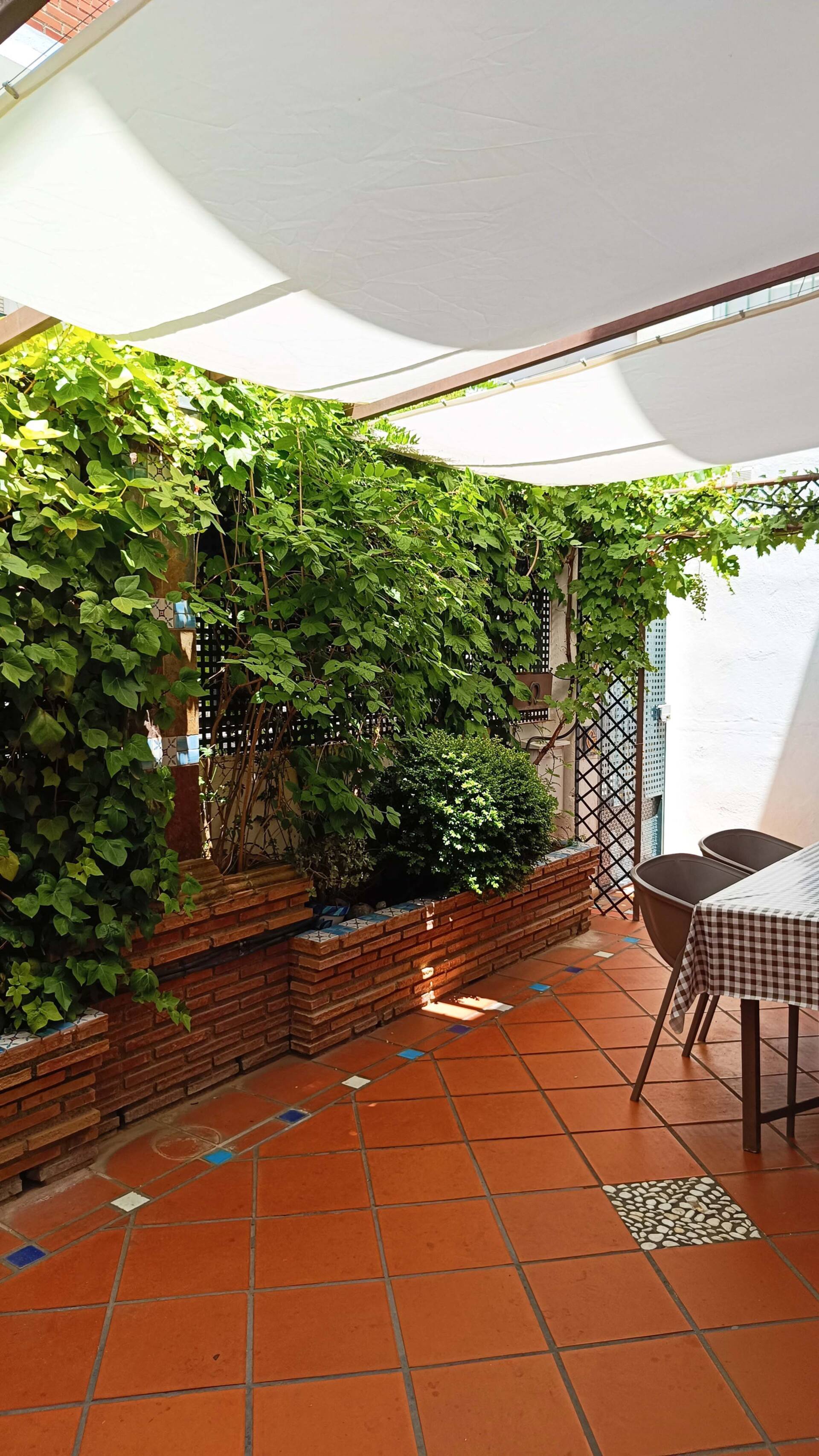 Casa de la Portuguesa, bonita terraza con barbacoa