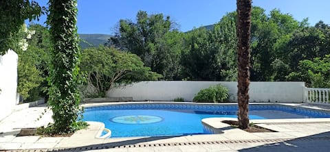 Villa with pool in La Adrada