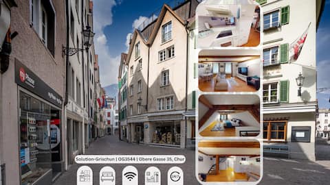 Charming 2-story penthouse-Solution Grischun