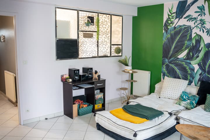 Maison 3ch/jardin/wifi/ C.commercial/gare/canal+ - Laval