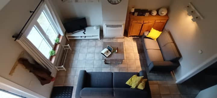 Gezellig Vakantiehuisje Met Tuintje + Privéparking - Koksijde