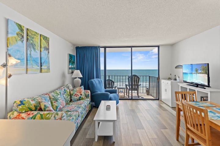 Carolina Reef 405 - 1 Bedroom Oceanfront Condo - North Myrtle Beach, SC