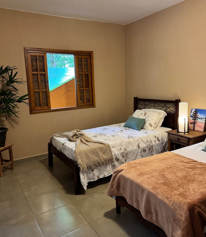 La sala de tierra.
