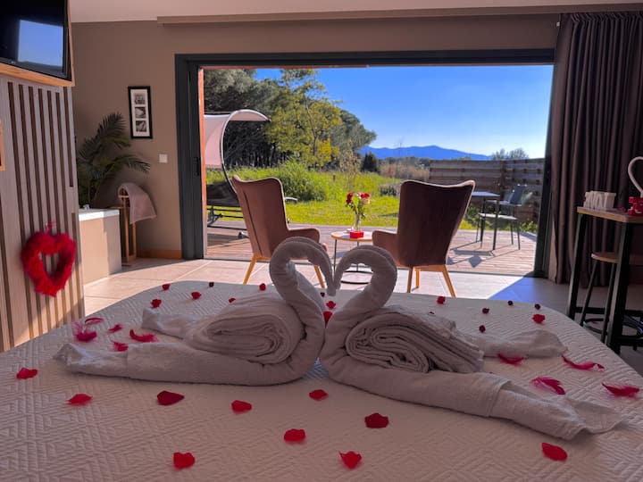 Maison Balneo Ou Love Room Jardin  Terrasse Vue - Roquebrune-sur-Argens