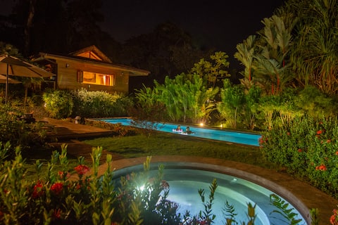Oceanfront villa with chef