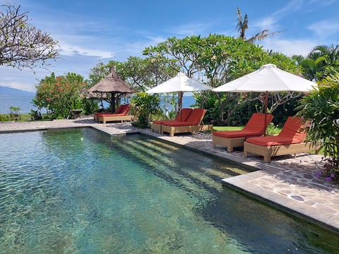 Private Beach Villa - cook, dolphins, snorkeling