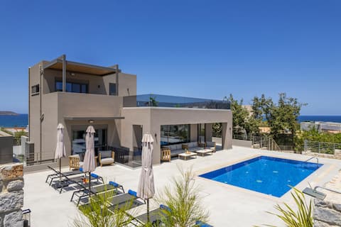 Luxury Villa Esperia|Heat.Pool, Sauna, Jacuzzi&Gym