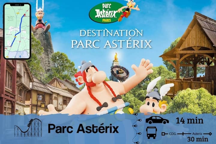 L'escapade Cdg Astérix Parc D'exposition - Goussainville