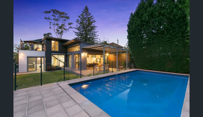 Modern Resort Style Home with a Heated Pool