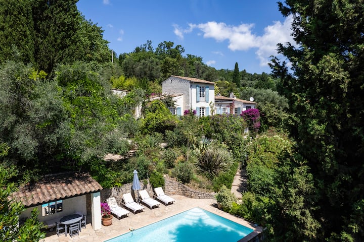 Stunning Hilltop Villa With Pool - Opio