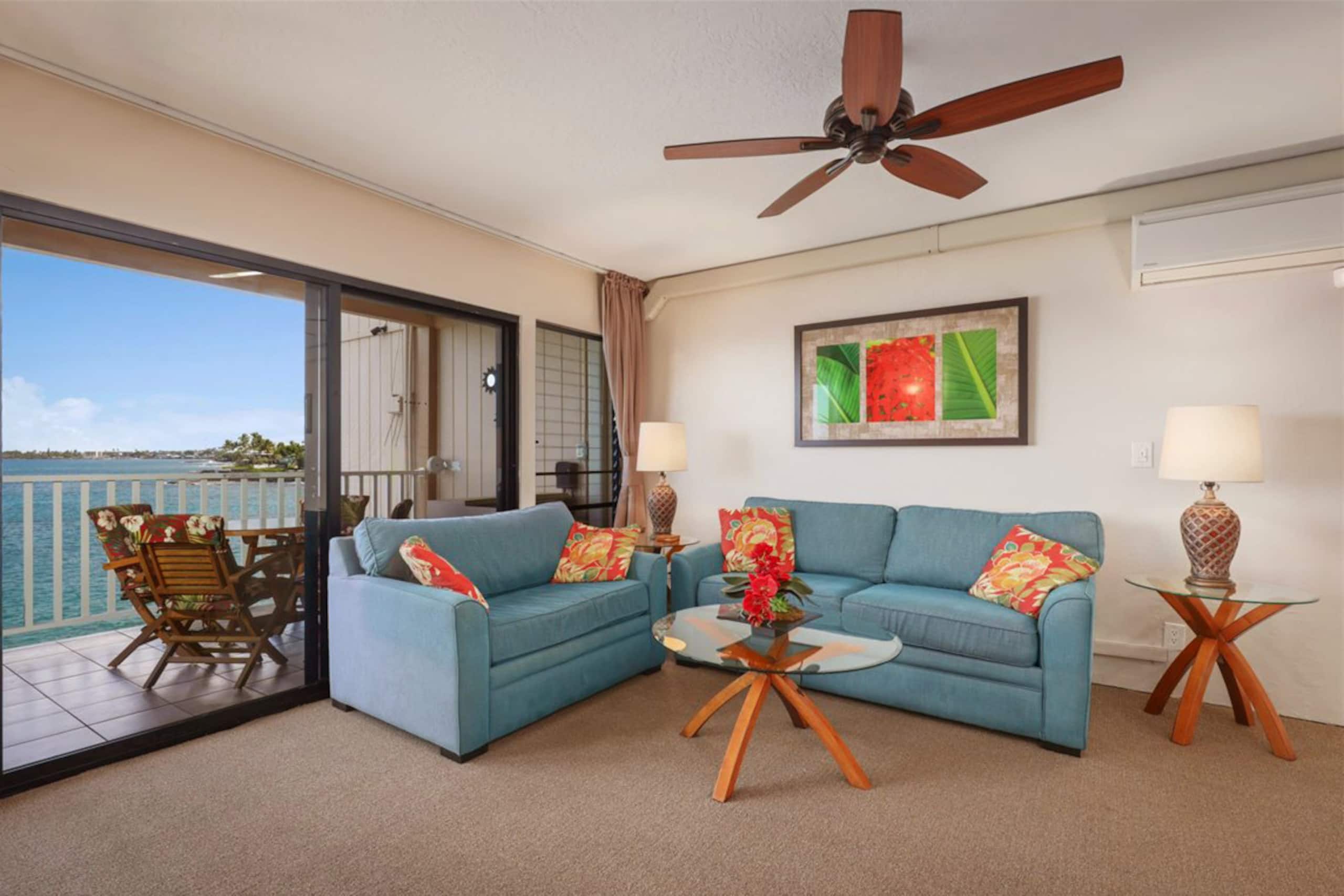 Direct oceanfront condo with AC @ Sea Village - Image 5