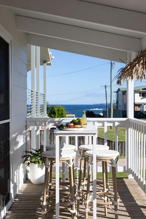 Dreamy escape, steps from the sea.