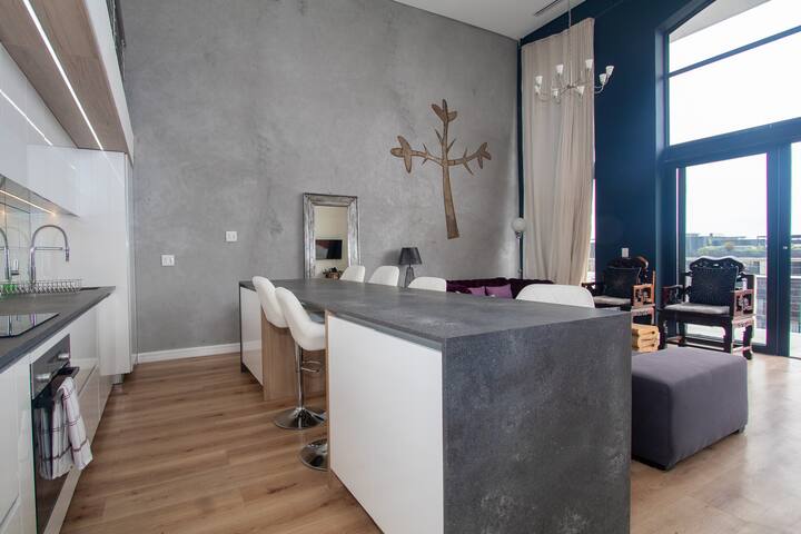 Stunning 2 Bedroomed Loft-style penthouse (712)
