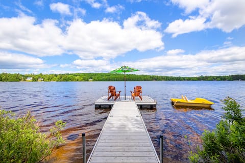 Lake House Chalet - Lakefront - Hot Tub - AC