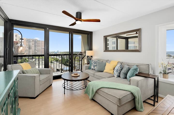 Comfortable living room to watch a movie, read a book, play a game or enjoy a nice beverage.