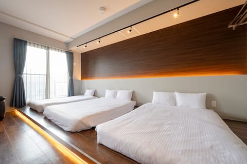 [5-minute drive from New Chitose Airport] Apartment hotel with kitchen | 45.34 ㎡ | Maximum 5 people