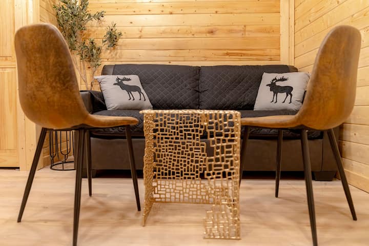 Kick back, sip, and spill the tea (literally or figuratively) in this cozy gathering space! With a full-size sleeper sofa for stretching out, and comfy chairs for deep convos, it’s the perfect spot to unwind and plot your next adventure!