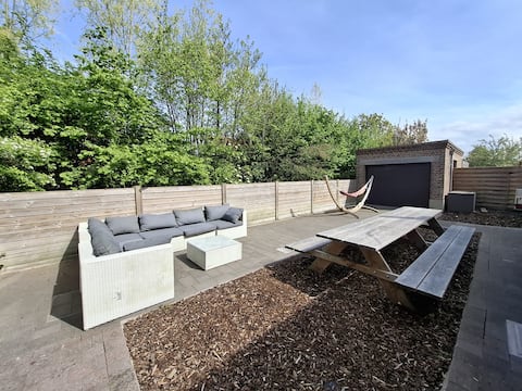 Excellent accommodation, 10 minutes between Bruges and the coast