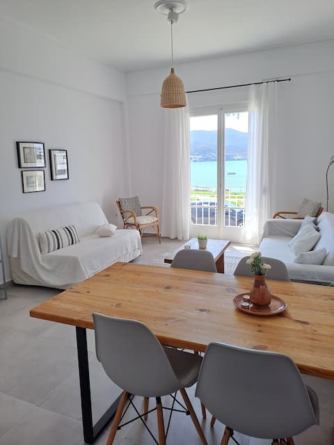 2 Room apartment with Sea View Marmari-Evia Island