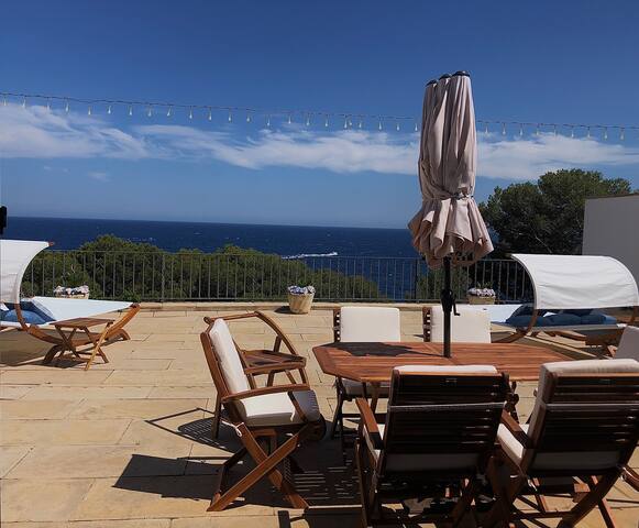 Cap Sa Sal Blue; Terraza delante del mar gallery image 3