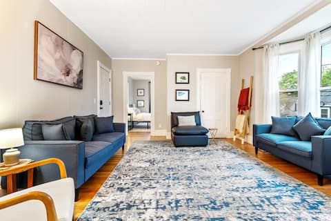 Modern 3BR | W/D + Parking | Near Portland