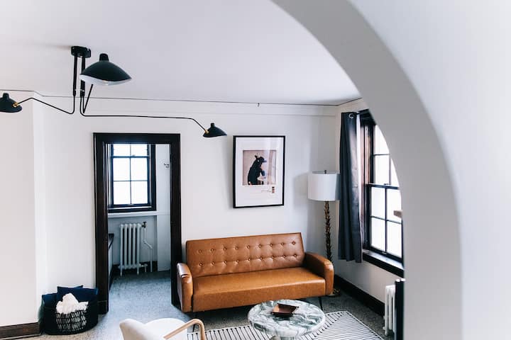 The Wilson K | Corner Studio With Barrel Ceiling - Madison, WI