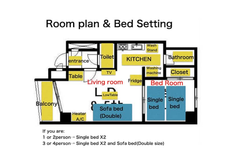 Cosyapartment/directtoairport/centralsapporo/vinyl - Sapporo