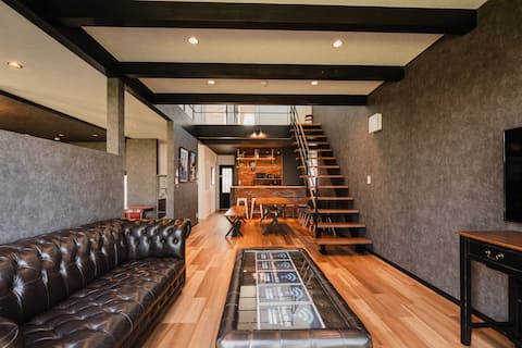 [Private villa for rent, maximum 10 people] Barrel sauna, covered outdoor BBQ, billiards, SUP, and s