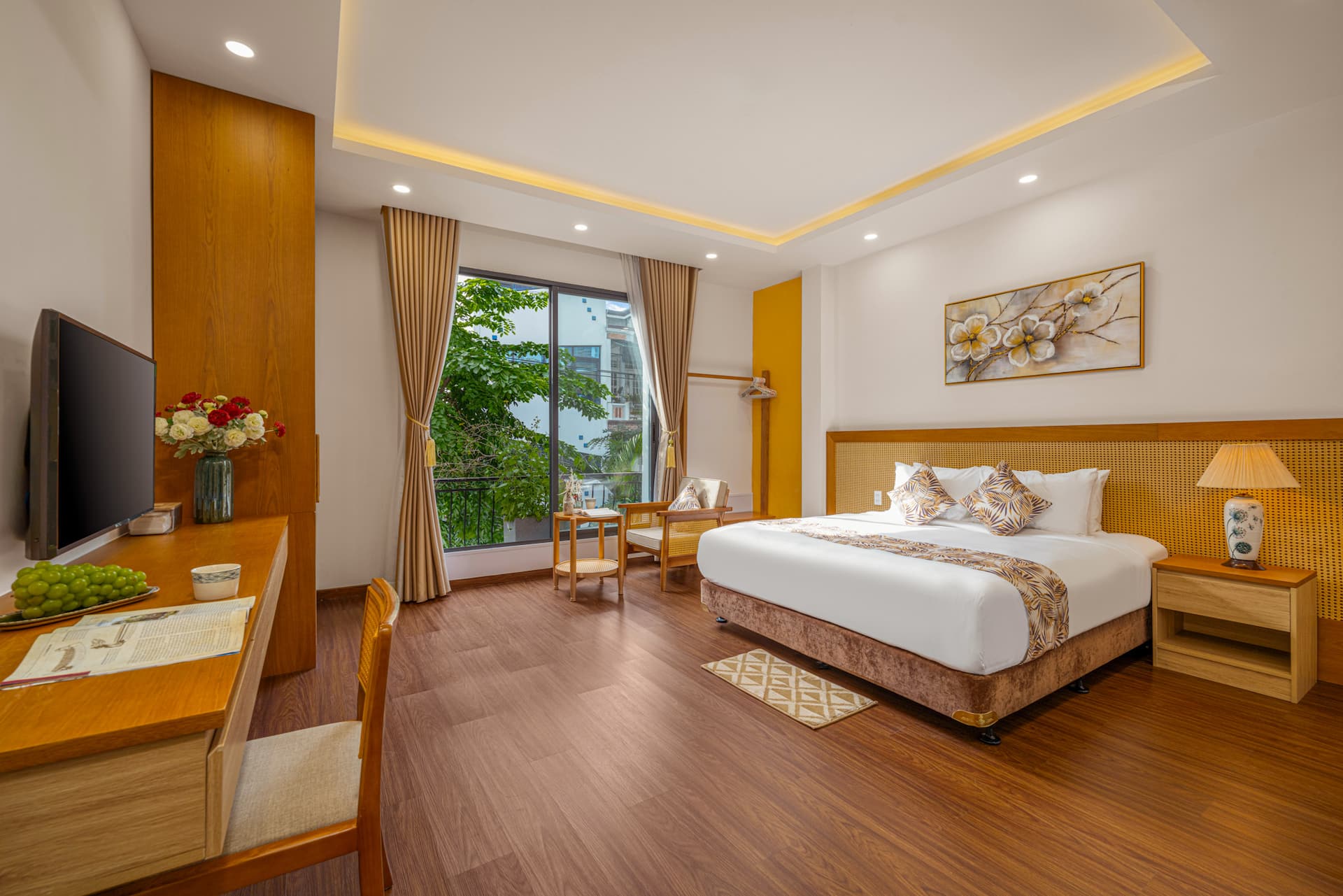 May Home 46m2/Front balcony/5mins to My Khe Beach