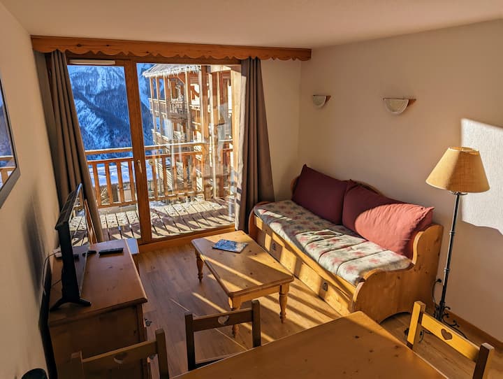 T2cabine 38m2 Plein Sud Vue Imprenable Montagnes - Orcières