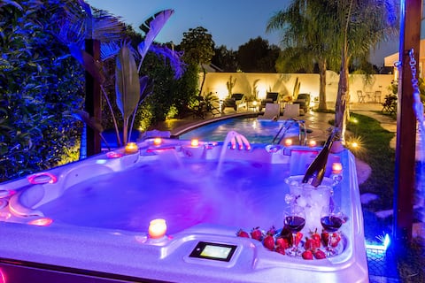 Antonakis Villa | Private Pool & Hot Tub Retreat