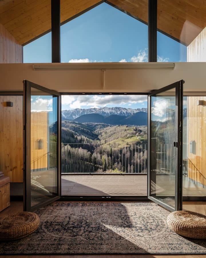 Amontchalet*nordichouse*jacuzzi*fireplace*bestview - Dâmbovicioara
