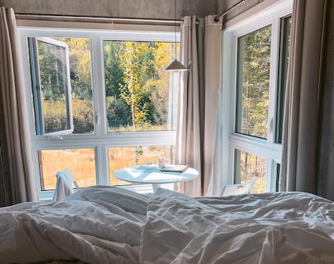 Micro-chalet | Private Lake & Spa Area