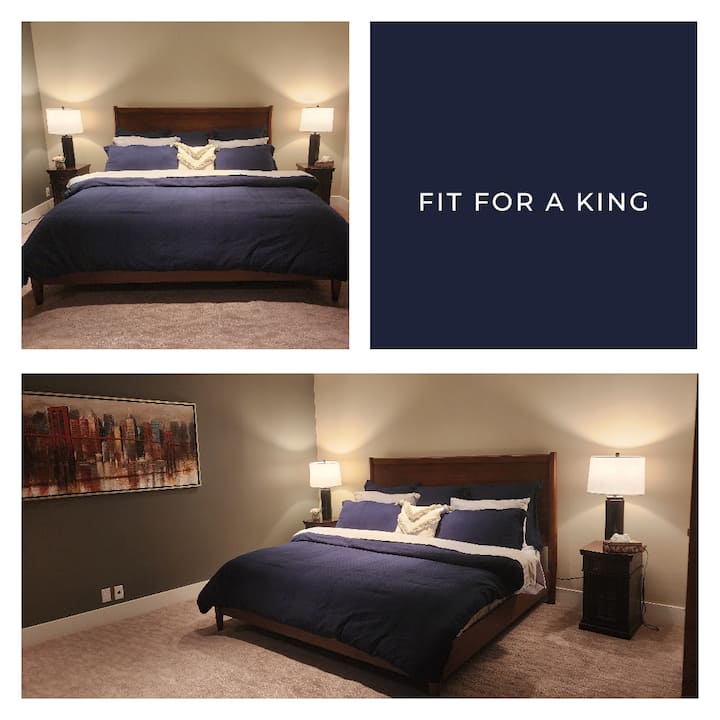 أحلام كبيرة الحجم في انتظارك! 

- سرير فاخر مع بياضات فاخرة وإضاءة محيطة يهيئ المزاج لقضاء ليلة مثالية.