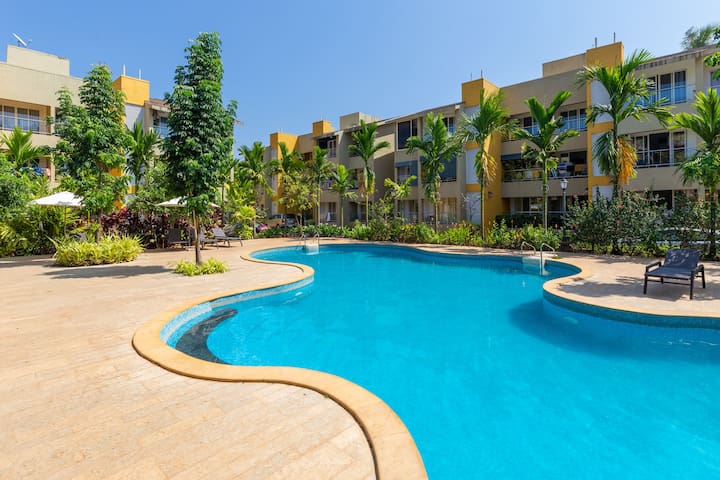 Modern 2BHK apartment in Anjuna