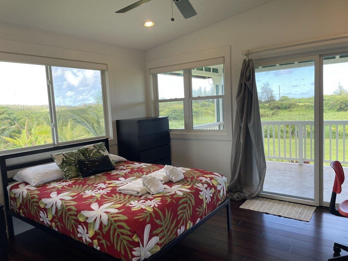 带标准双人床的Plumeria房间