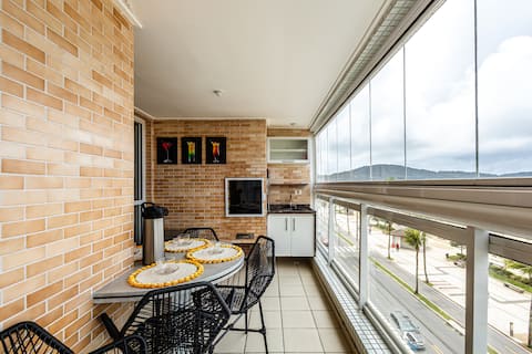 Sea View | Air in 2 Suites + Leisure + Barbecue