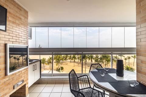 Resort/Guilhermina/Beira Mar/2suites-AR/Enxoval