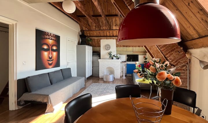Ap. Penthouse Loft "Harbour View", Free Parking - Breda