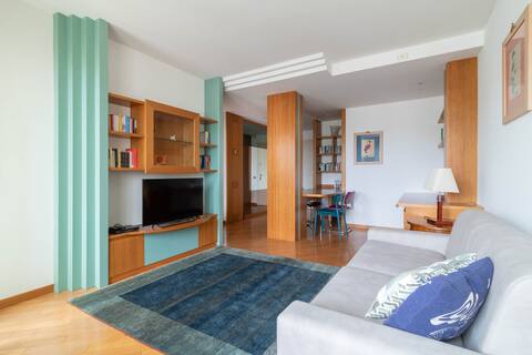 Very central with a view of the hills