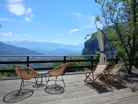 Cozy duplex with stunning views