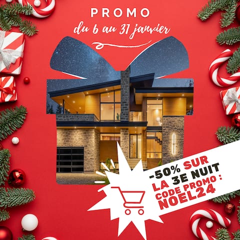 Chalet de prestige Le Grizzly