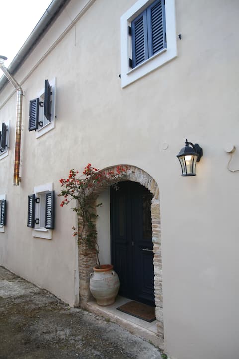 "Rock House" in quiet Corfu village on west coast