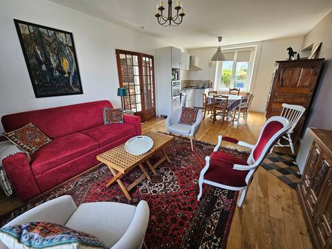 Successful Airbnb property: La Normandière – Townhouse – Cozy – 6 people in Finistère